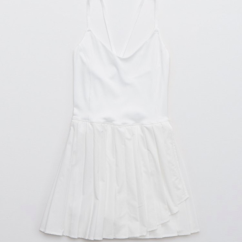 Offline by aerie nylon pleated dress